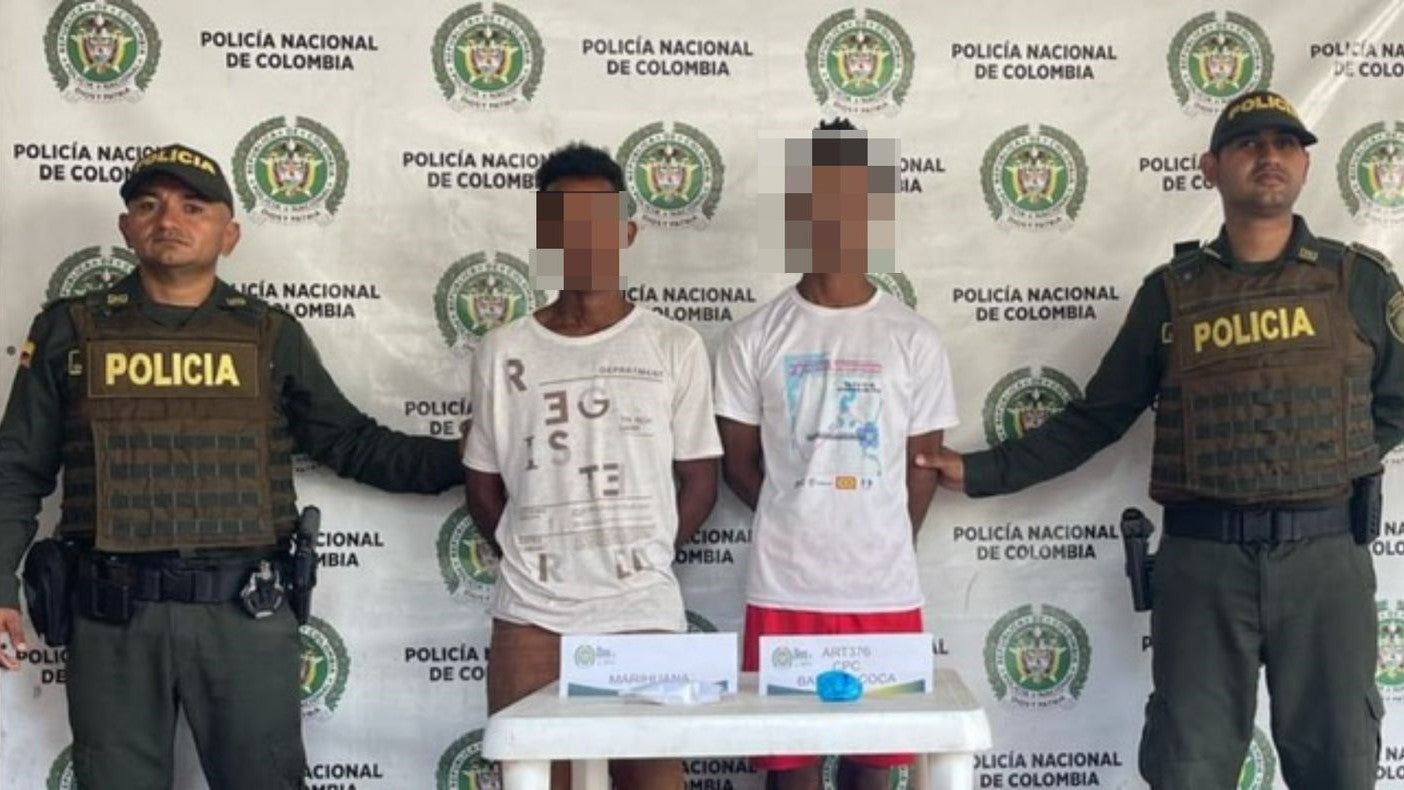 Capturan a dos sujetos con droga lista para la venta en Villanueva, Bolívar