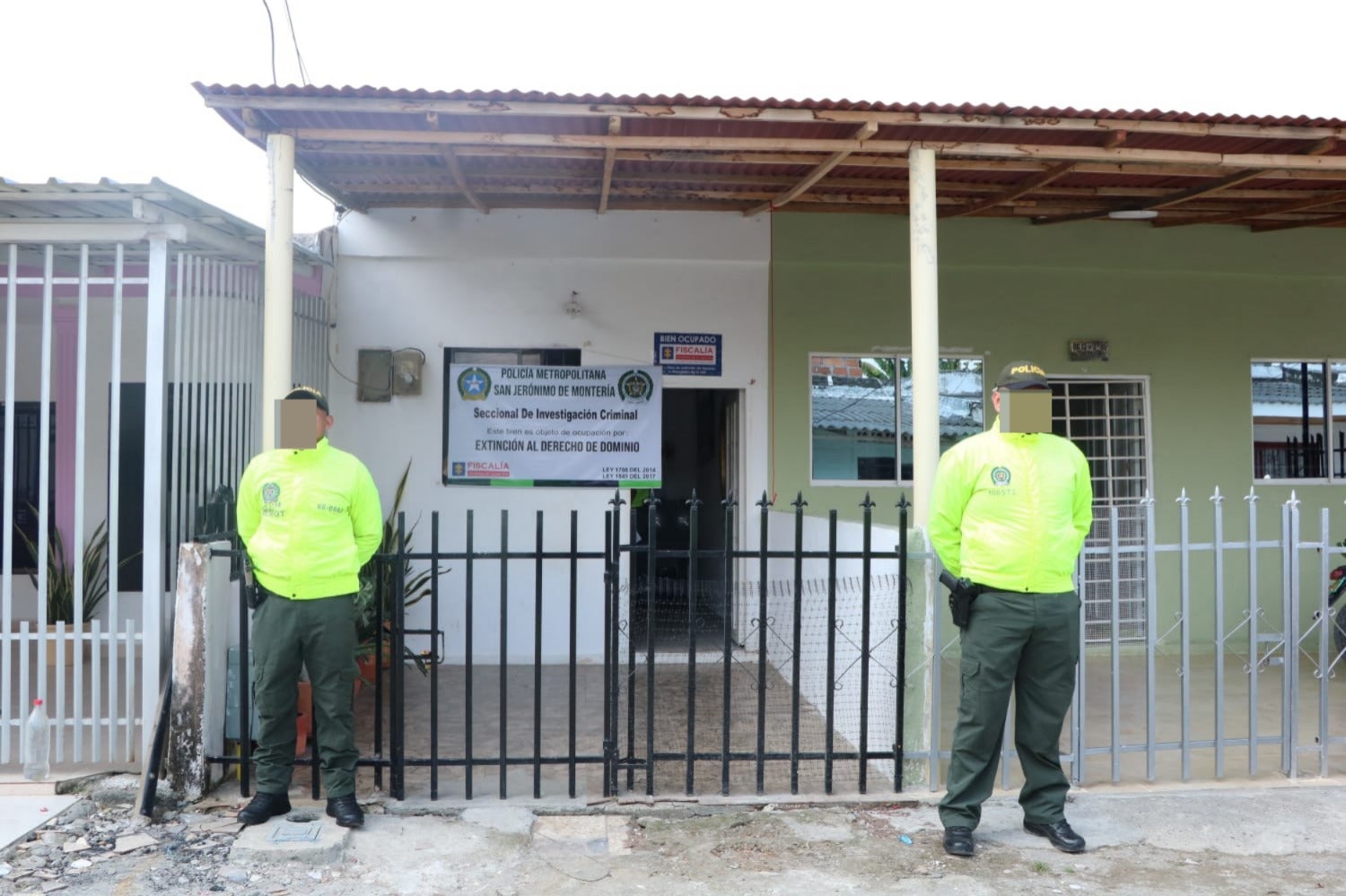 La operación fue en la ciudad de Montería