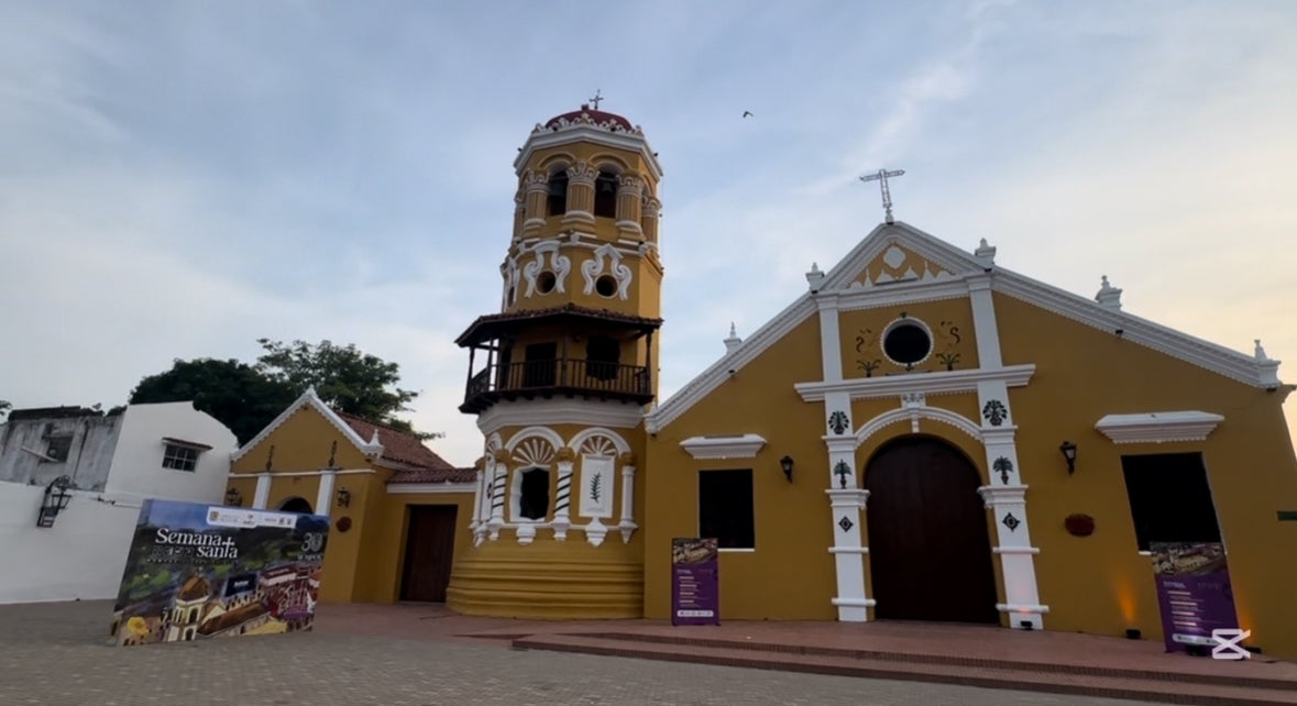 Iglesia Santa Barbara en Mompox