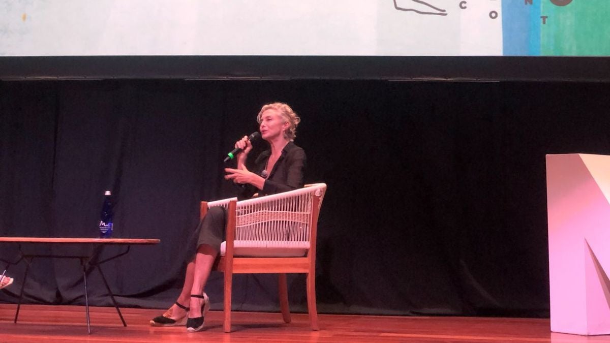 Margarita Rosa de Francisco, actriz.