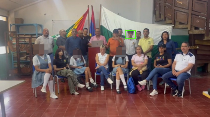 Mesa de participación y democracia, colegio INEM Cartagena