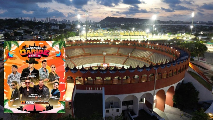 Plaza de todos, concierto Caribe Cartagena Fest
