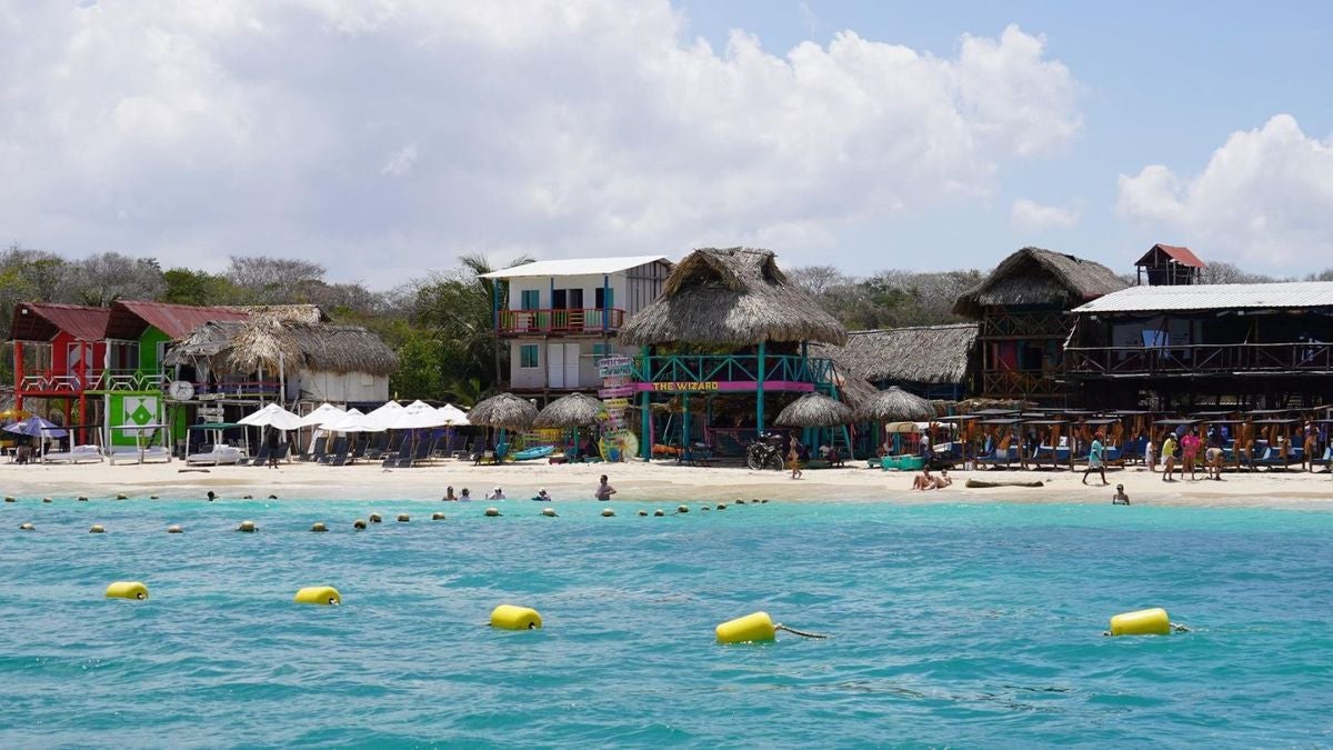 Sectores de comercio en las playas