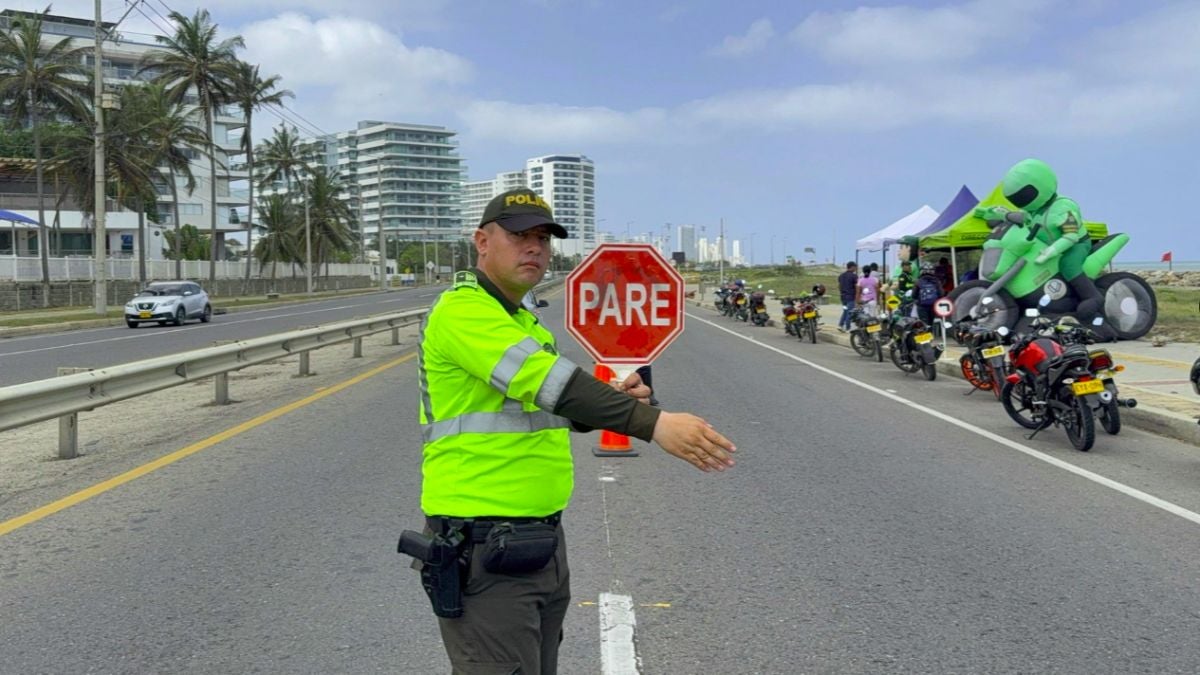 Imagen de operativos y retenes en Cartagena, capital de Bolívar