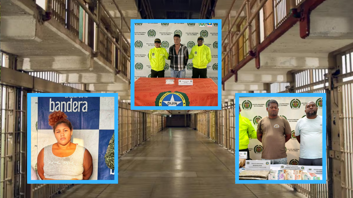 Cuatro personas judicializadas por almacenamiento de armas y estupefacientes en Bolívar