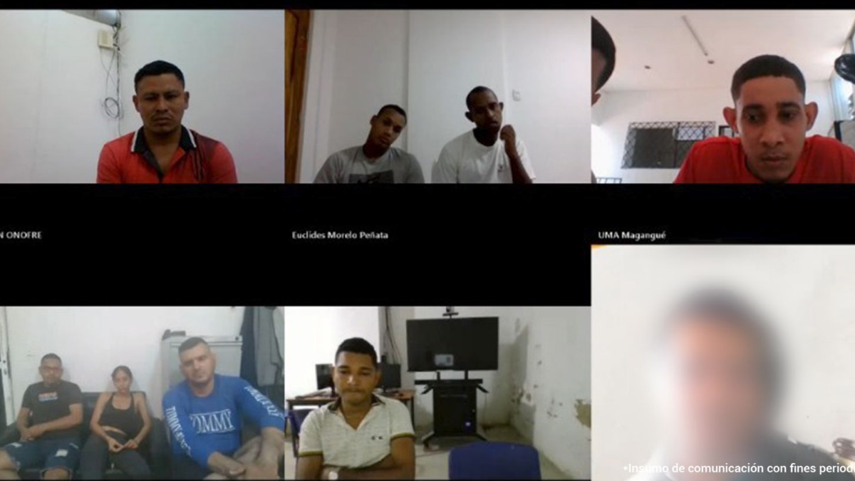 Judicializados diez presuntos integrantes del ‘Clan del Golfo’ que extorsionaban a comerciantes y gremios en Bolívar