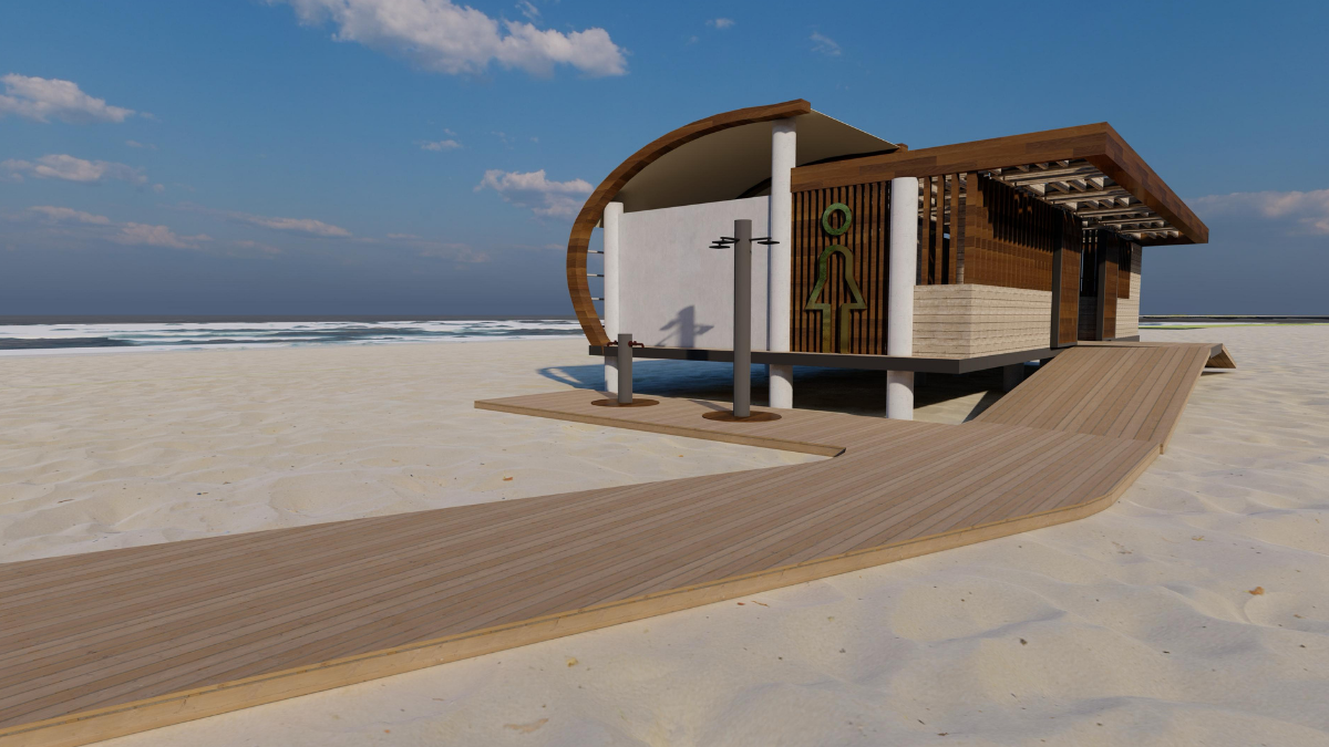 Maquetas de cómo quedarán los baños públicos