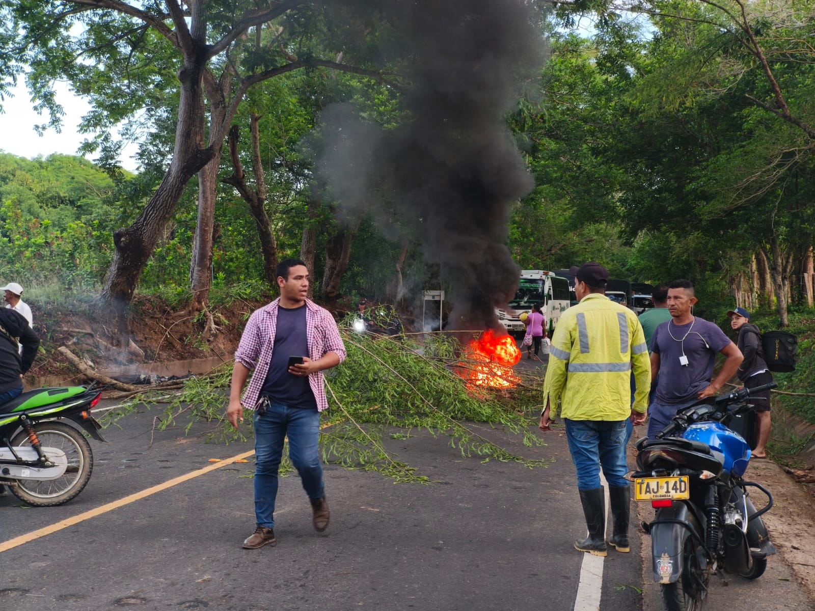 Protestas en Chimichagua