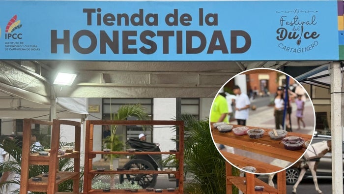 Tienda de la Honestidad en Festival del Dulce cartagenero