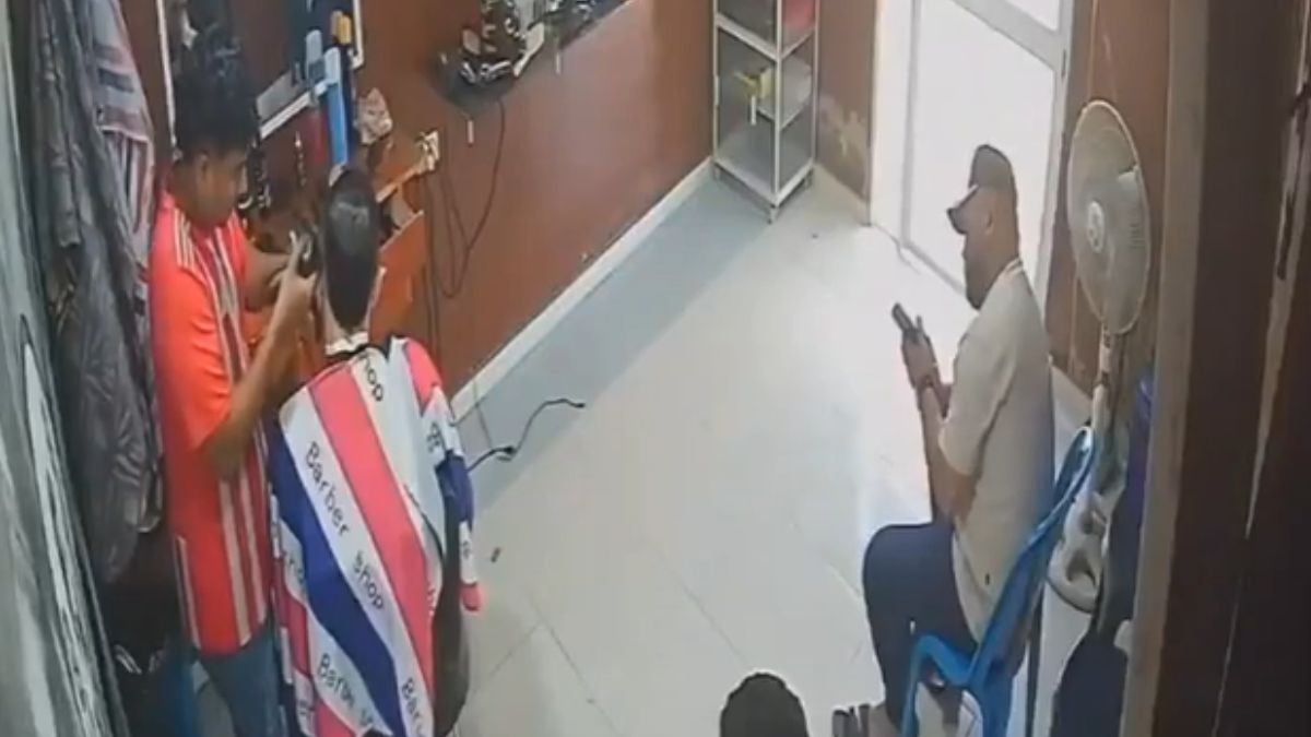 Video de cámaras de seguridad revela el momento en que asesinan a Luis Betancur en San Jacinto