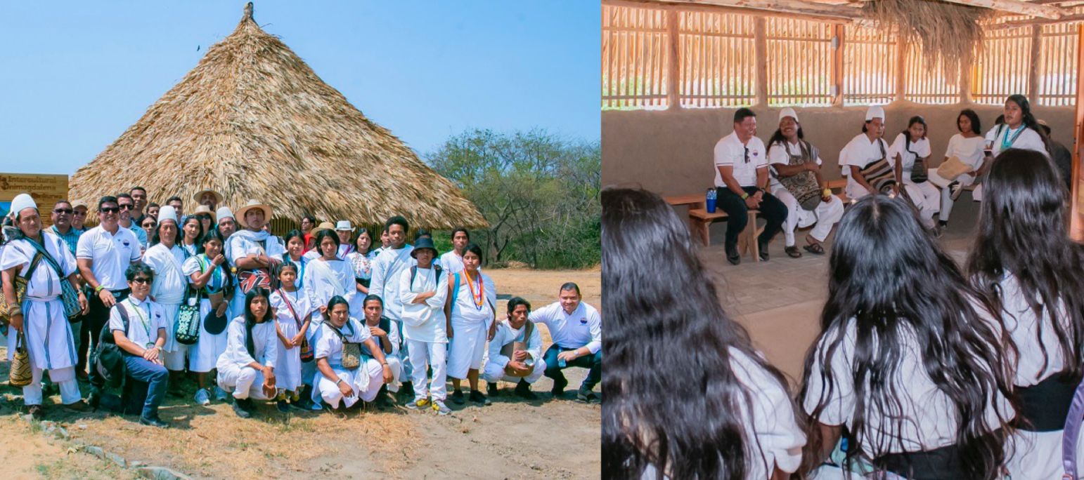 Unimagdalena abre espacio a la sabiduría indígena con inauguración del aula intercultural Kankurwa