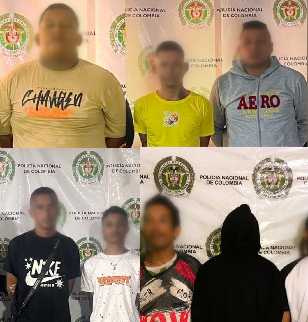 Demoledor golpe de la Policía a estructuras criminales que atemorizan al Magdalena