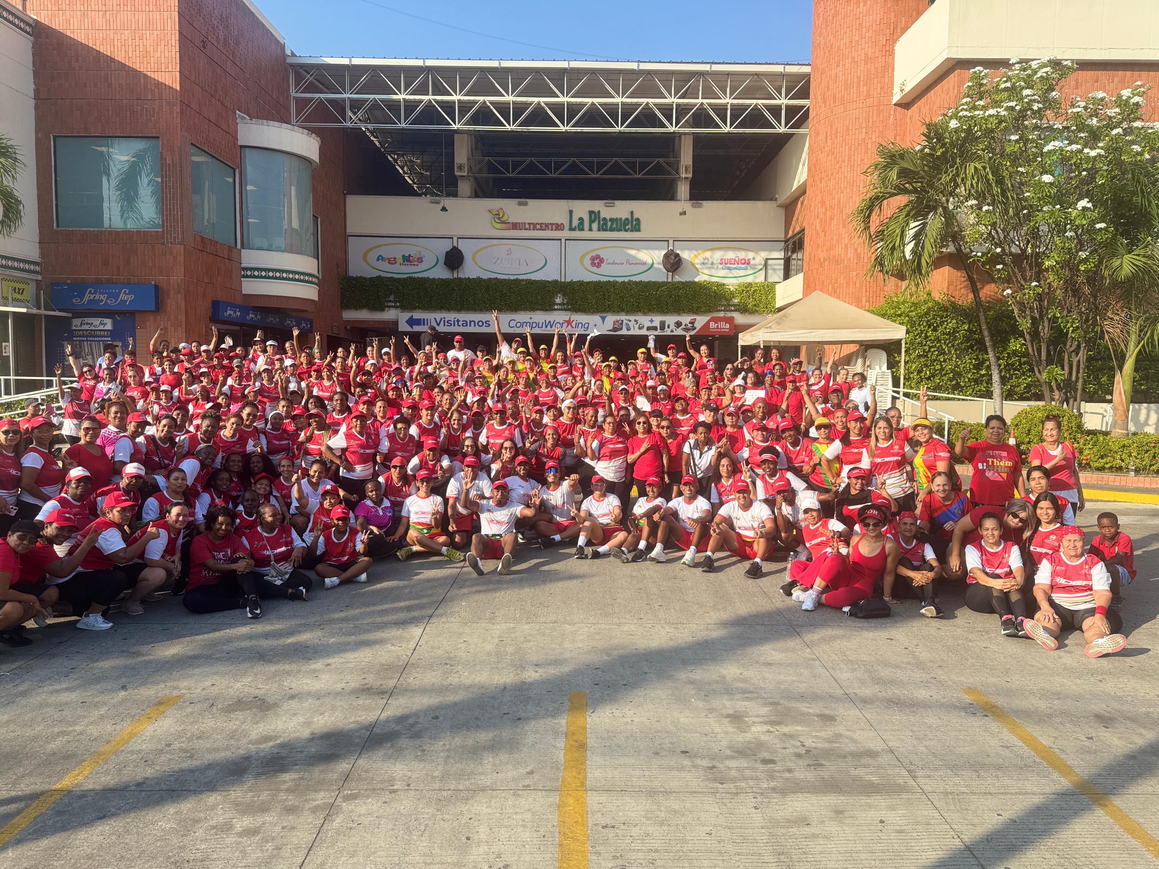 Cartagena conmemoró el Día Mundial de la Actividad Física con masiva jornada recreodeportiva