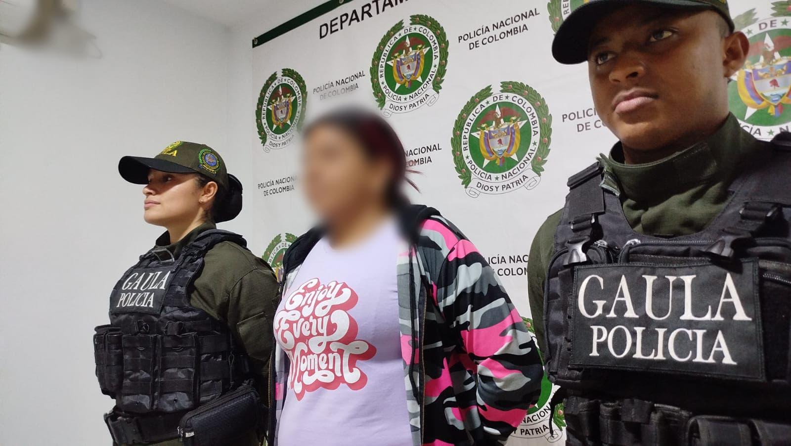 Capturada en flagrancia mujer que extorsionaba con imágenes falsas en Magangué