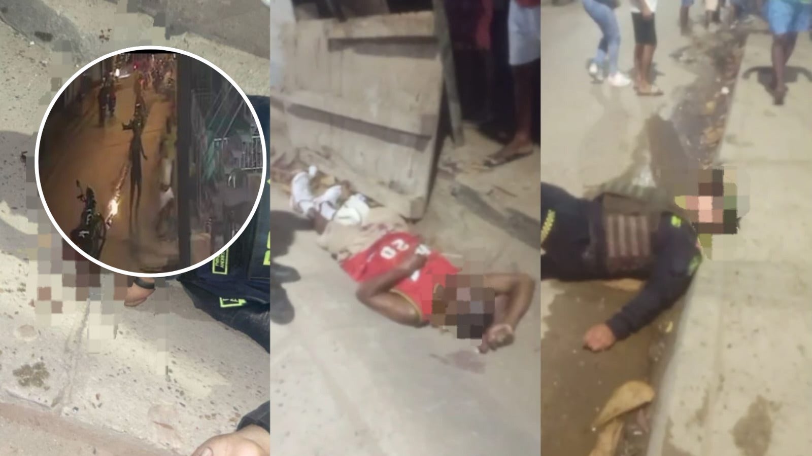 Tragedia en Cartagena: un policía y un civil muertos en ataque sicarial en Pasacaballos