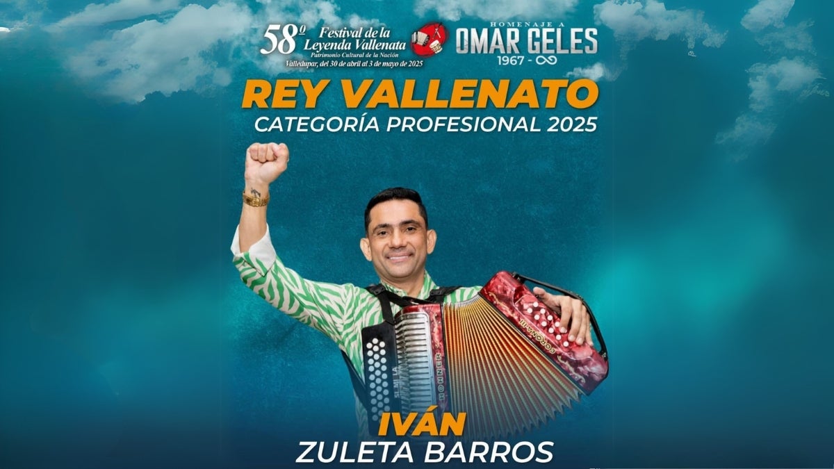 "Donaré el premio a una fundación” Iván Zuleta tras coronarse Rey Vallenato 2025