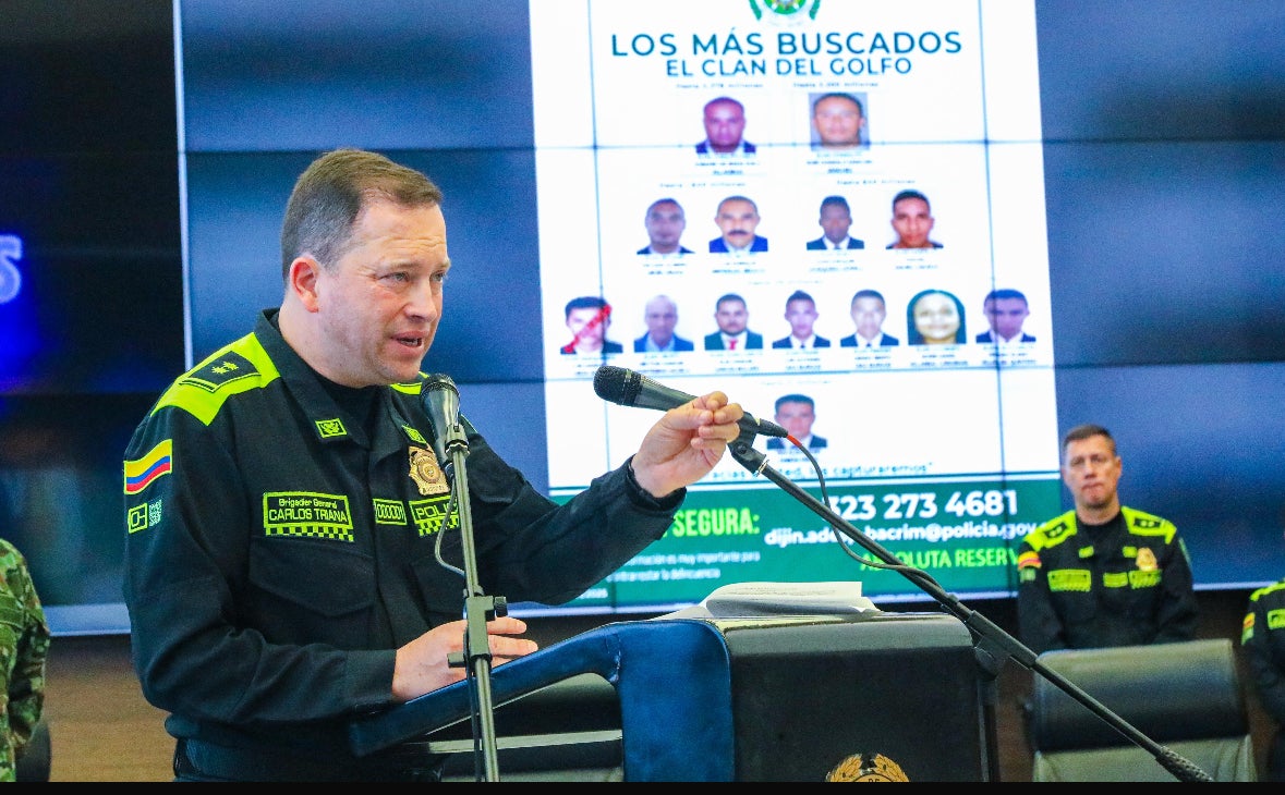 Carlos Triana, director de la Policía Nacional