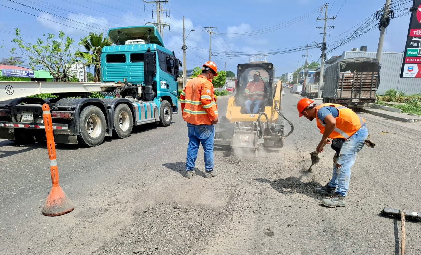 Inicia rehabilitación del tramo Ceballos - Transversal 54 en el Corredor de Carga de Cartagena