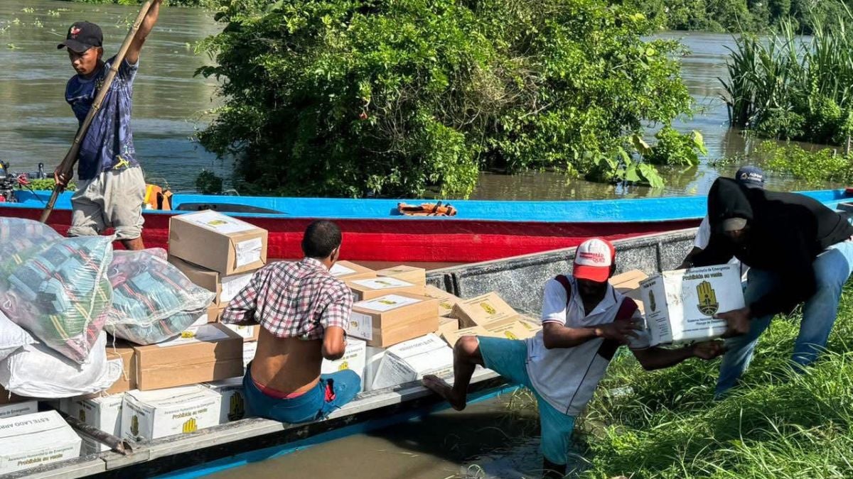 Inundaciones en Simití, Bolívar 2025
