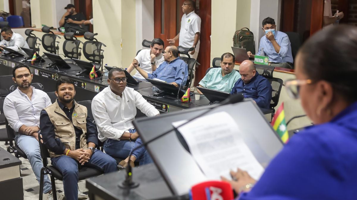 Reunión del Concejo de Cartagena