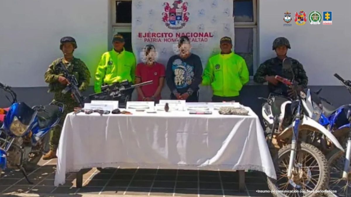 Detenidos por las autoridades