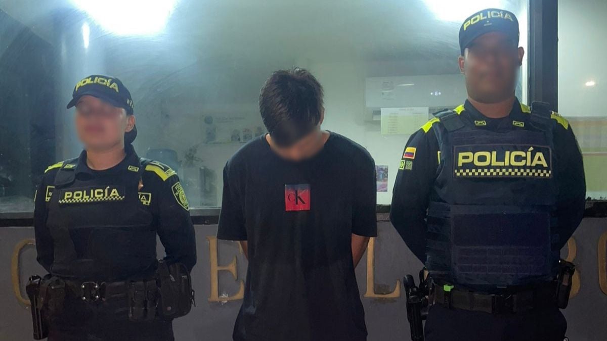 Imagen del detenido por las autoridades