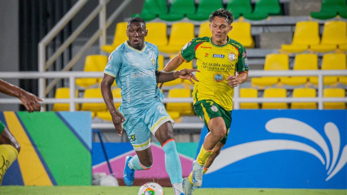 Real Cartagena venció a Inter Palmira en la primera fecha de cuadrangulares