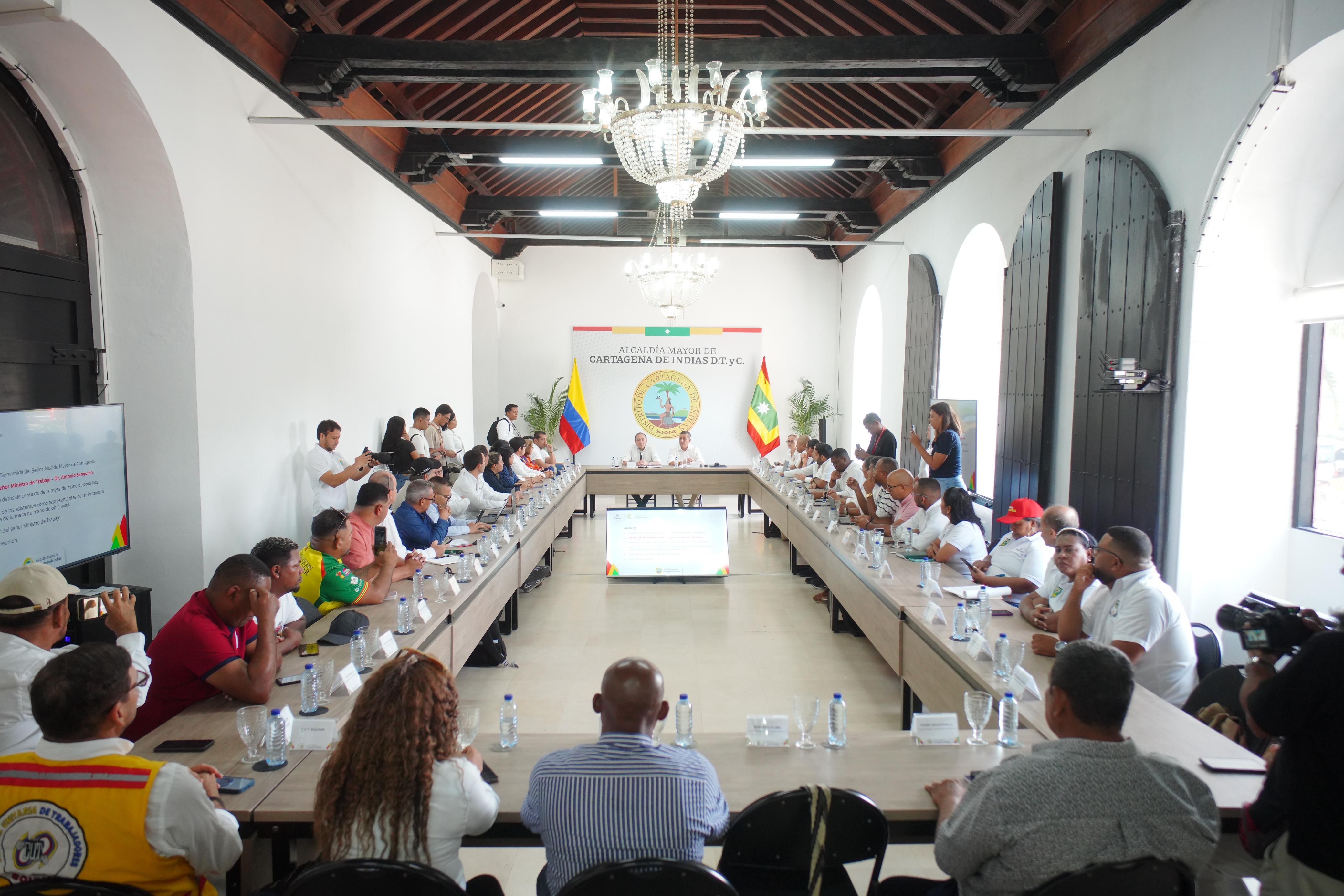 Imágenes del encuentro desde Cartagena