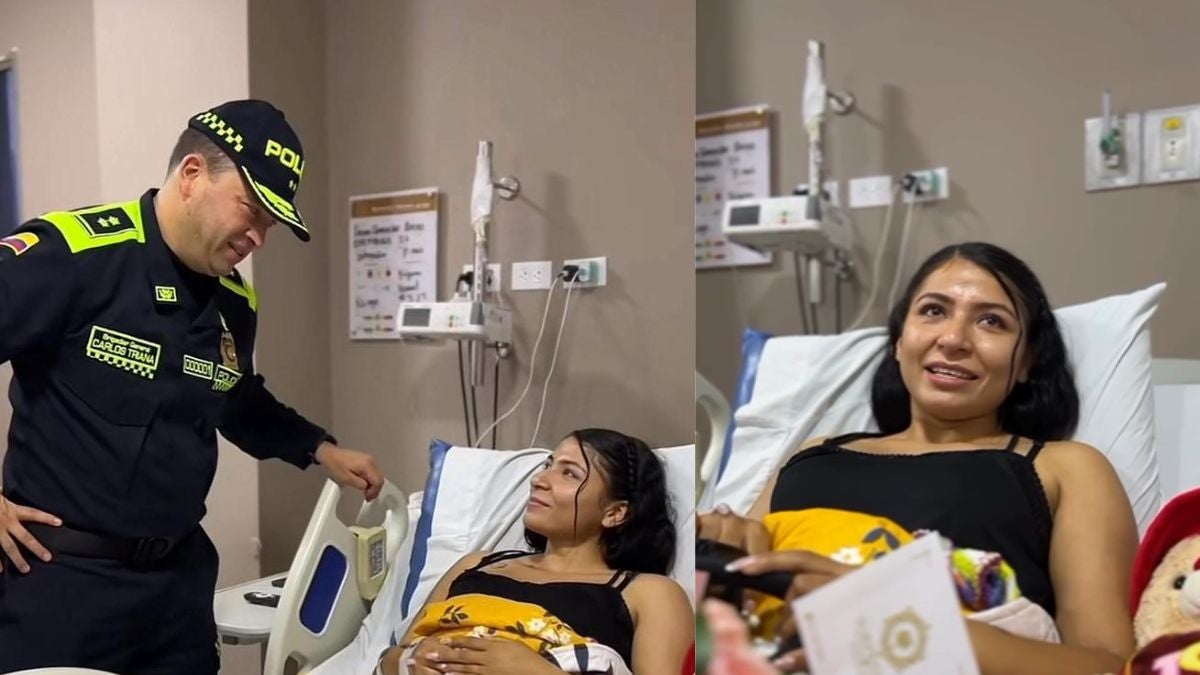 Visita director de la Policiía a patrullera herida Cartagena