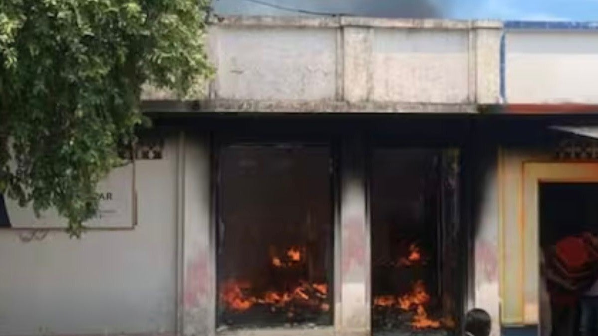 Incendio en la Registraduría de Gamarra, Cesar.