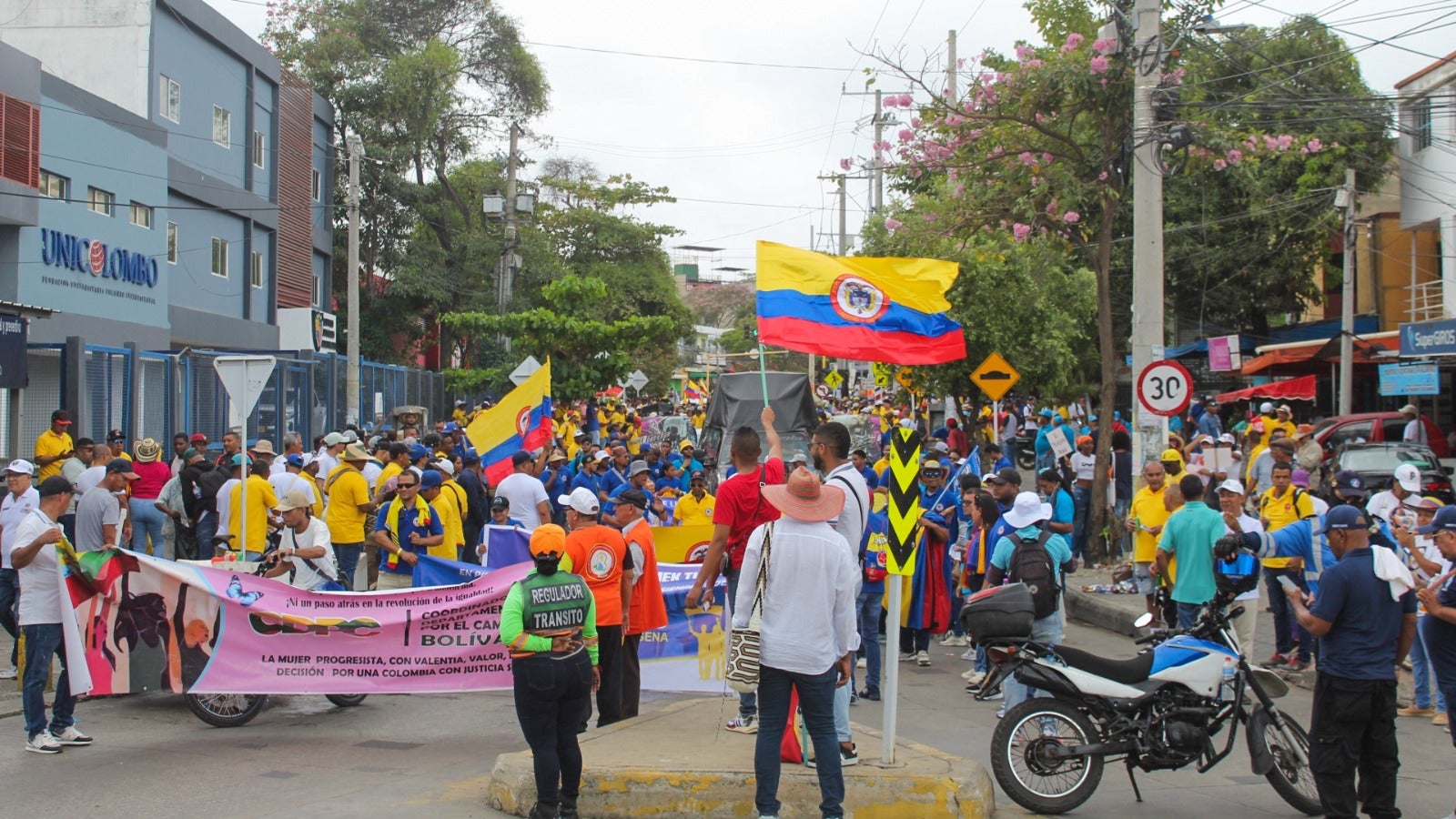 Marchas en Cartagena