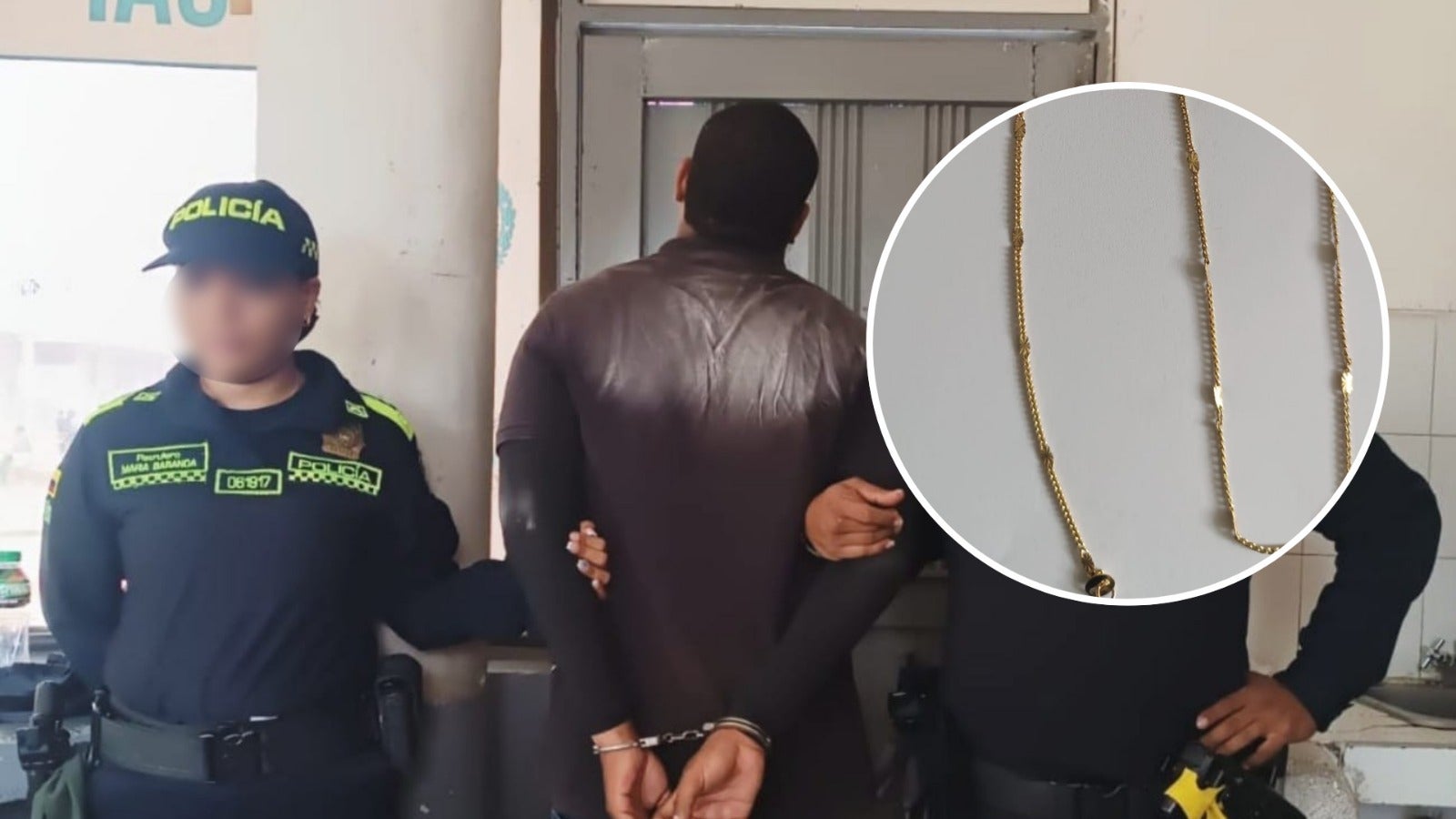 Cae en el Pie de la Popa un hombre que habría robado una cadena de oro de $5 millones