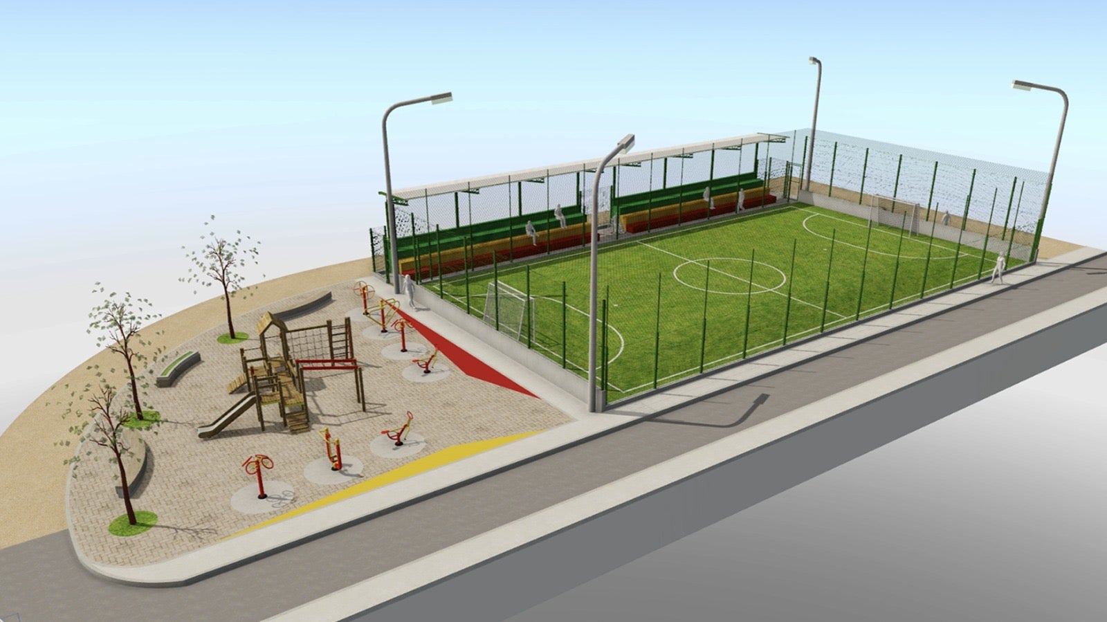 renovación de escenarios deportivos en Cartagena