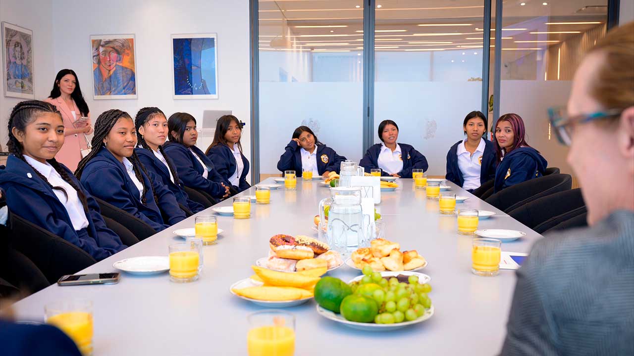 Jóvenes wayúu, intercambio cultural y deportivo