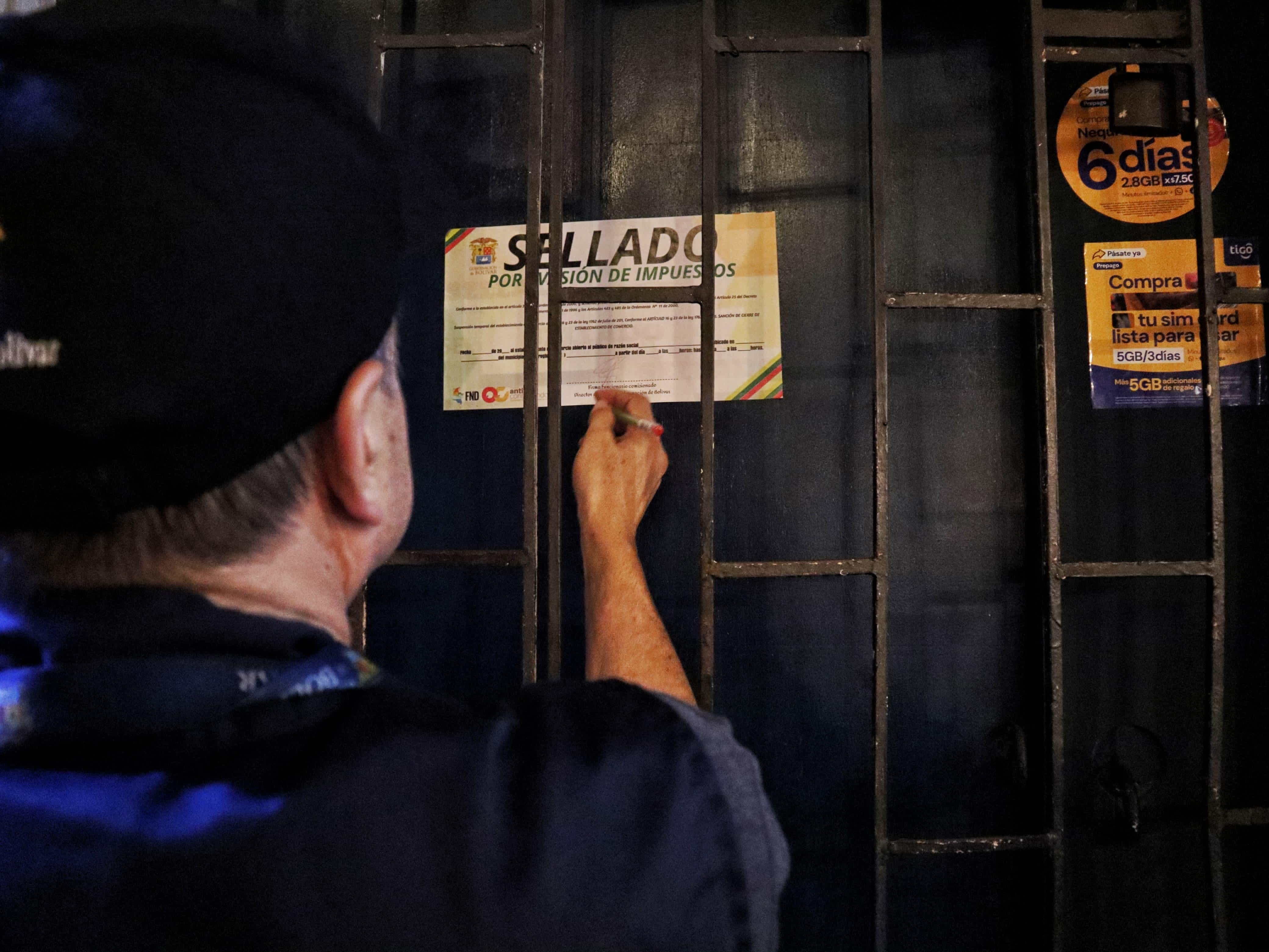 Negocio clandestino sellado en Cartagena