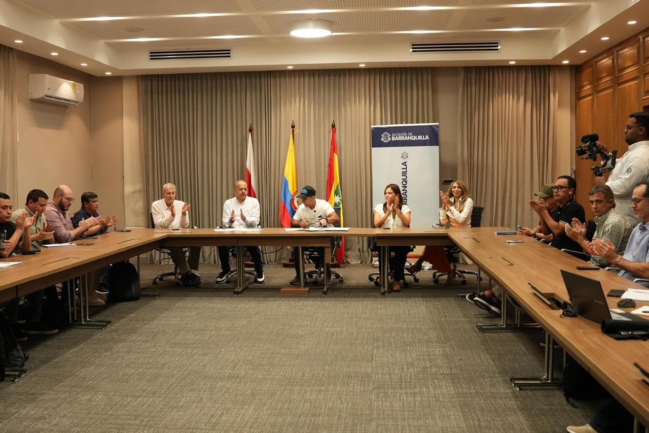Alianza alcaldía de Barranquilla y Mercosur