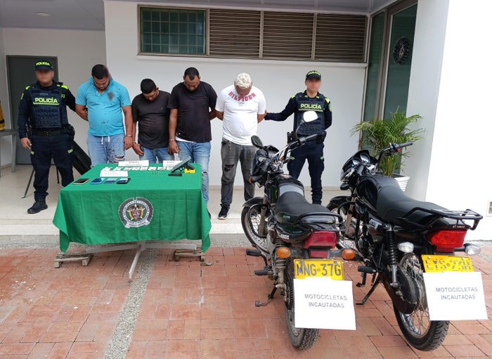 Capturan a cuatro hombres que habrían robado un camión de alimentos en Turbaco