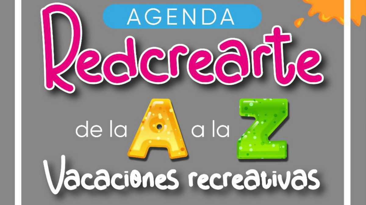 vacaciones creativas “Redcrearte de la A a la Z”.