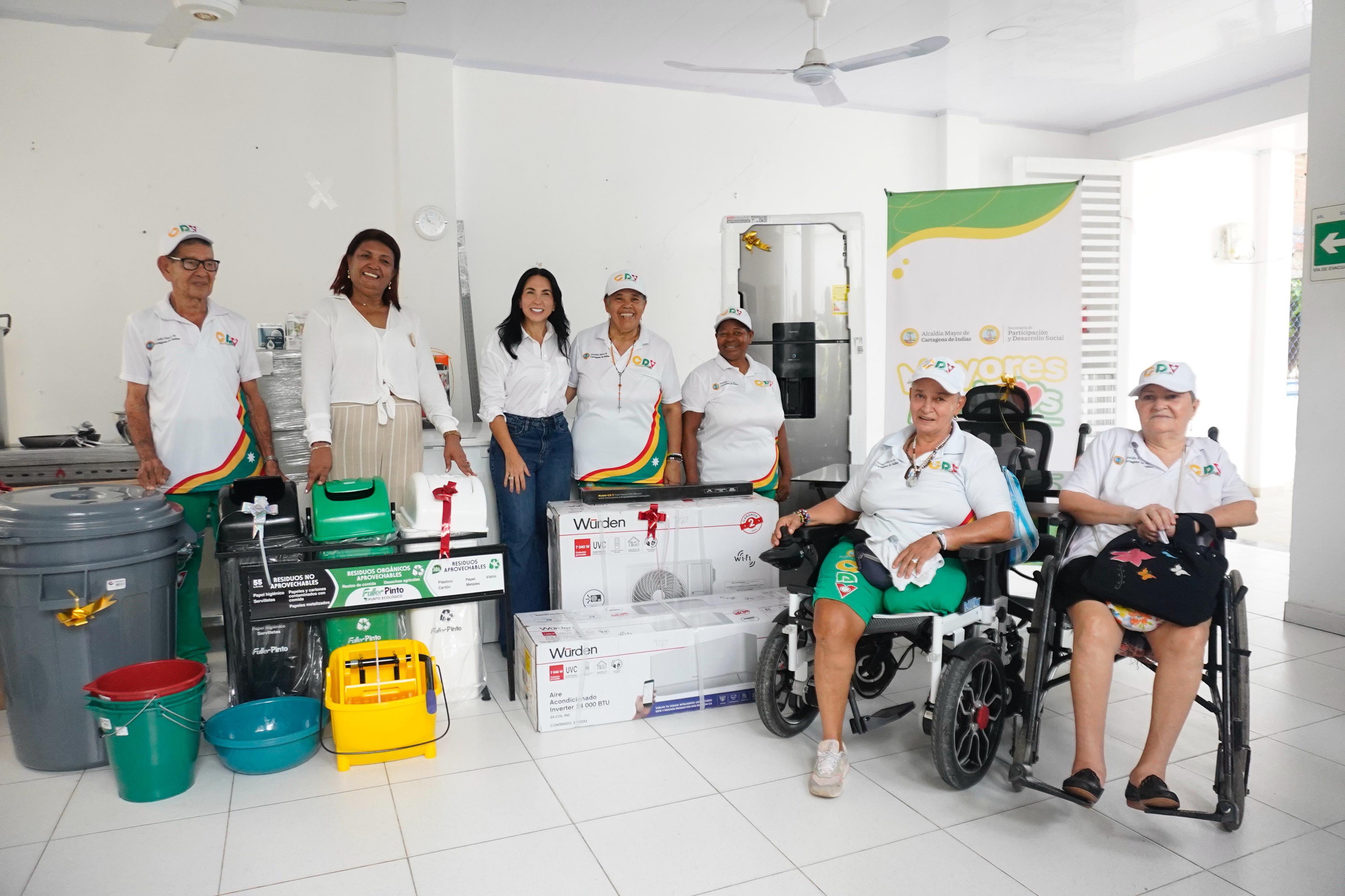 Dotación de Centros de Vidas en Cartagena