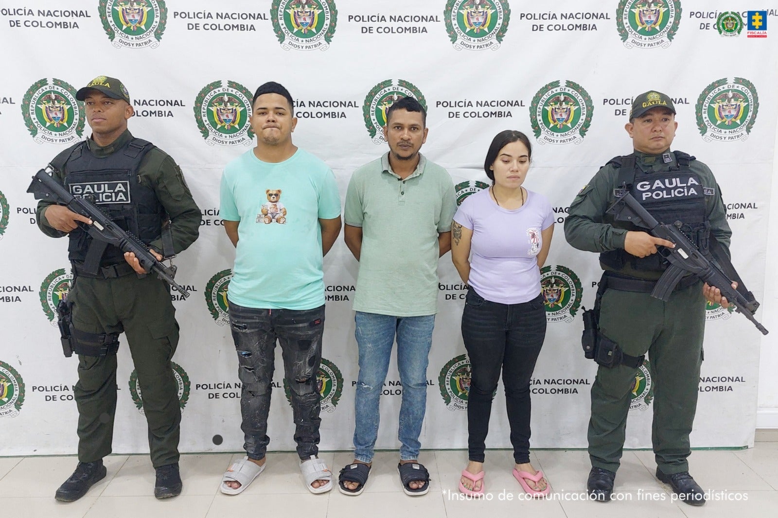 La captura fue realizada por la Policía