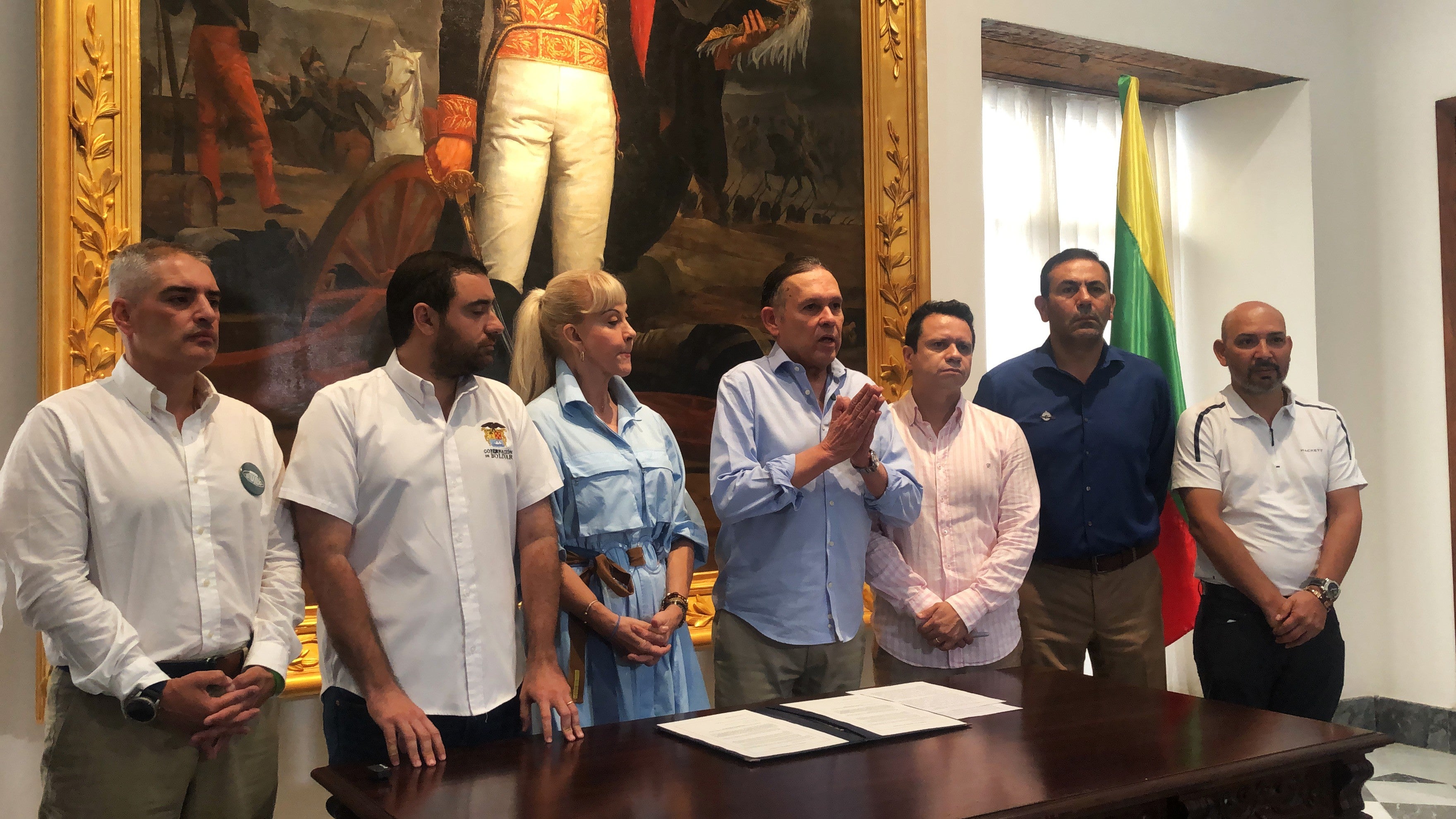 Sanción de la ley Fonpet en Cartagena Jun 25