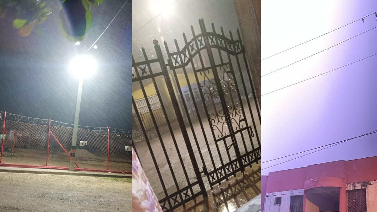 Lluvias en Cartagena