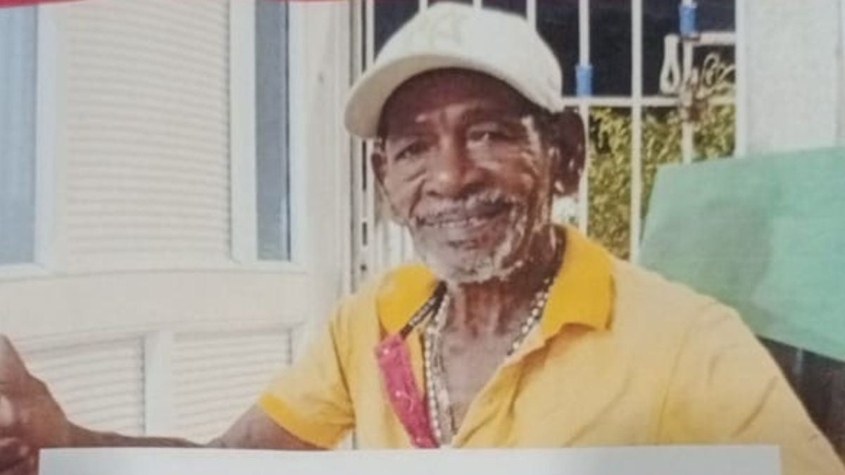 Fotografía del desaparecido