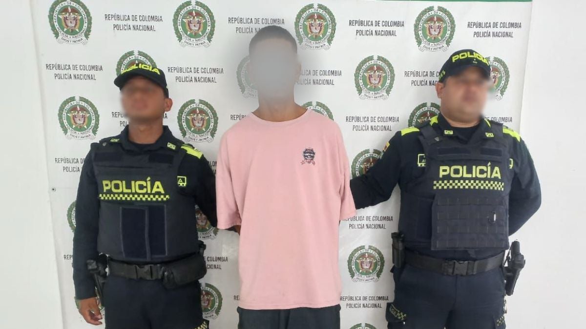 Detenido por las autoridades
