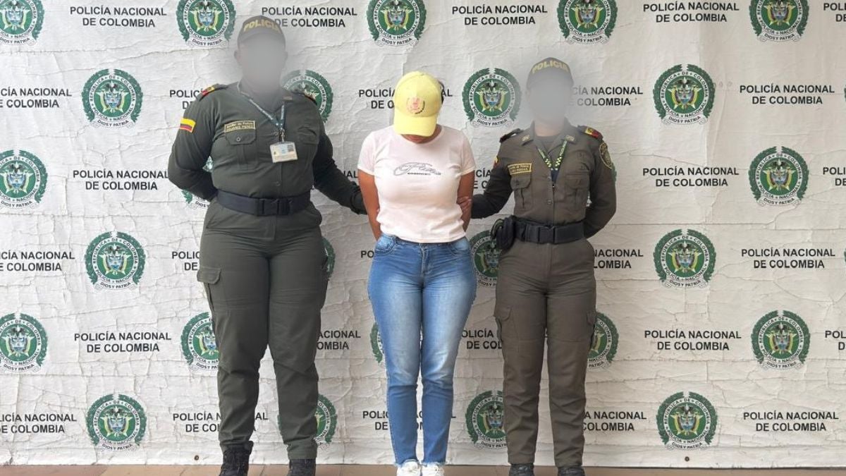 Detenida por las autoridades