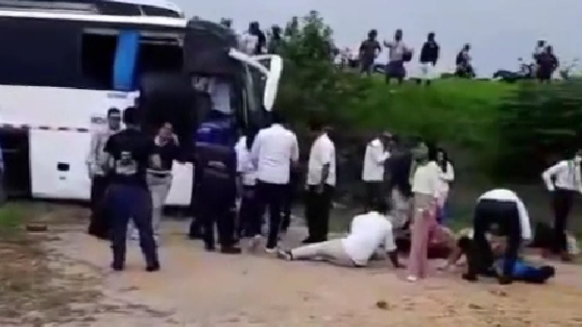 Imágenes de los heridos