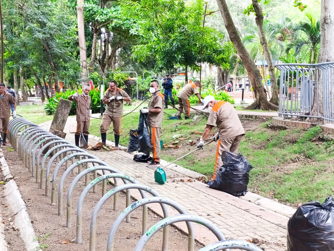 La actividad se realizó en la Ronda del Sinú.