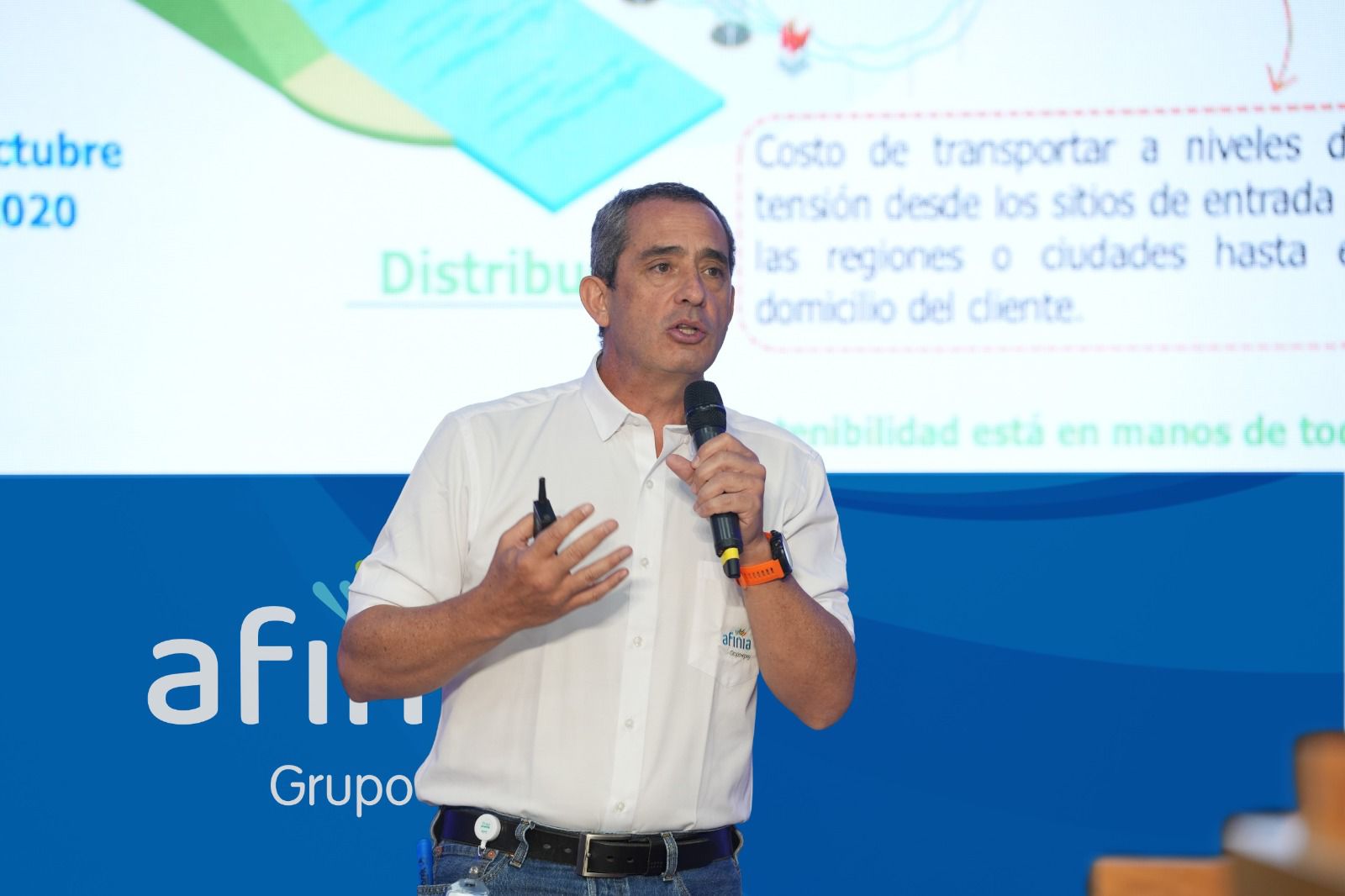 Ricardo Arango, gerente general de Afinia