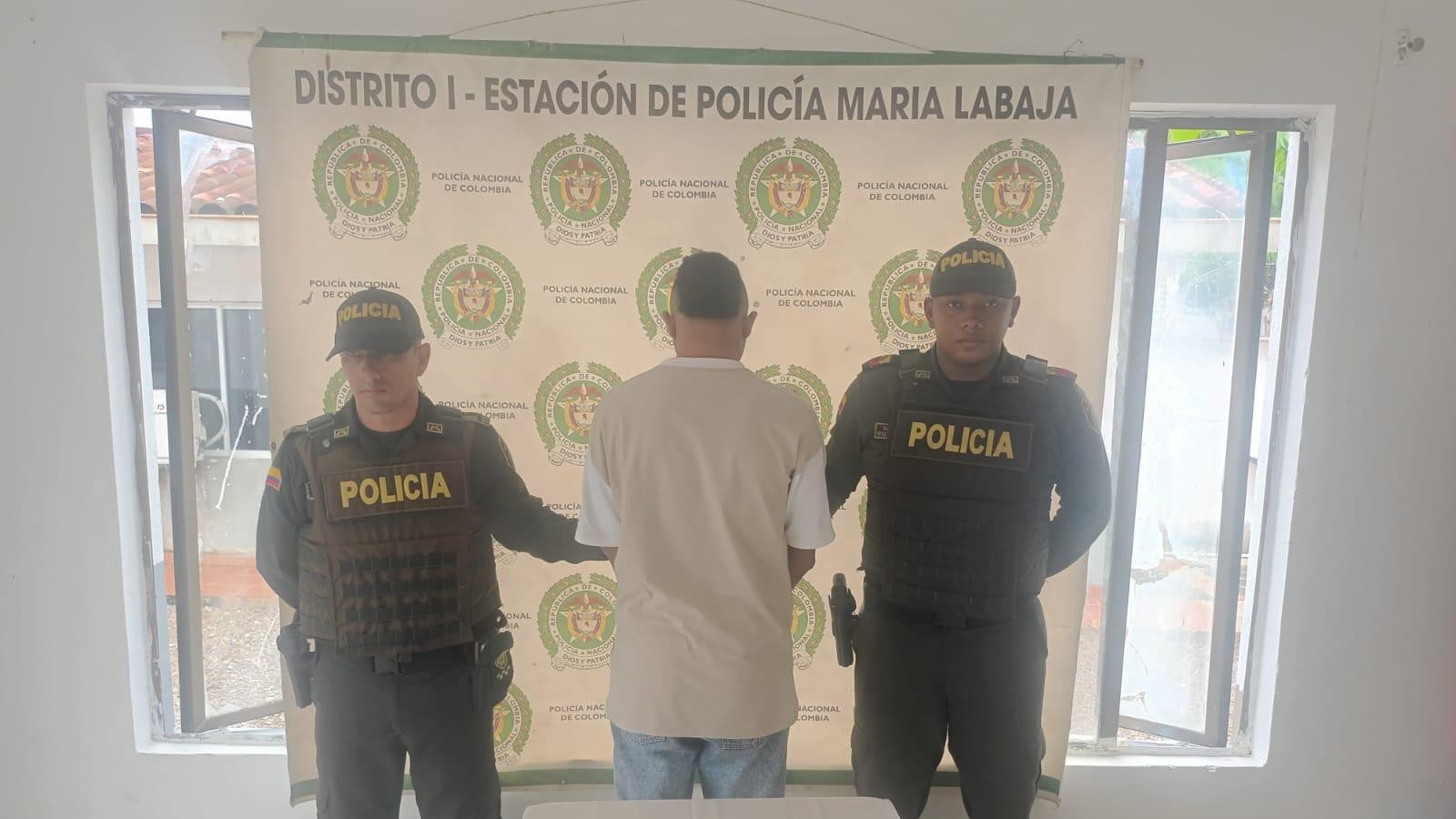 Presunto homicida se entregó a las autoridades en Mahates, Bolívar
