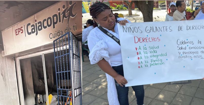 El niño está siendo atendido en Barranquilla.